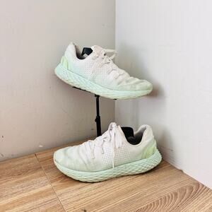 NOBULL Ripstop Runner sneakers White And Green Women’s Size 8